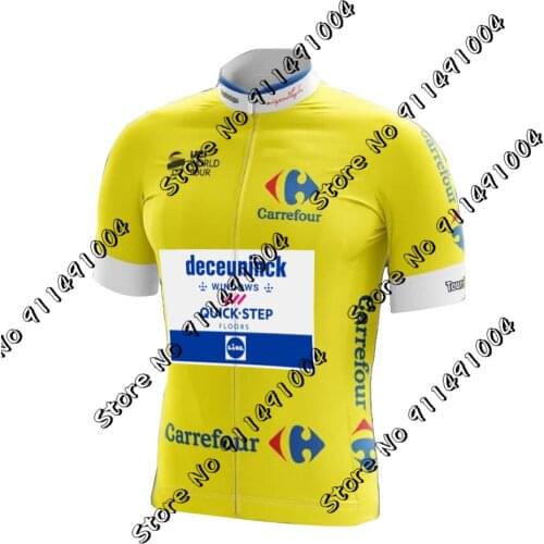 Quick Step 2021 Pologne Tour Cycling Jersey Summer TDG Champion Joao Almeida Clothing Road Bike Shirt Bicycle MTB Maillot Ropa