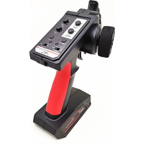 RC Car Boat Transmitter 2.4GHz 4CH Transceiver Digital Radio Remote Control System and Receiver Set for RC Car Boat Crawler