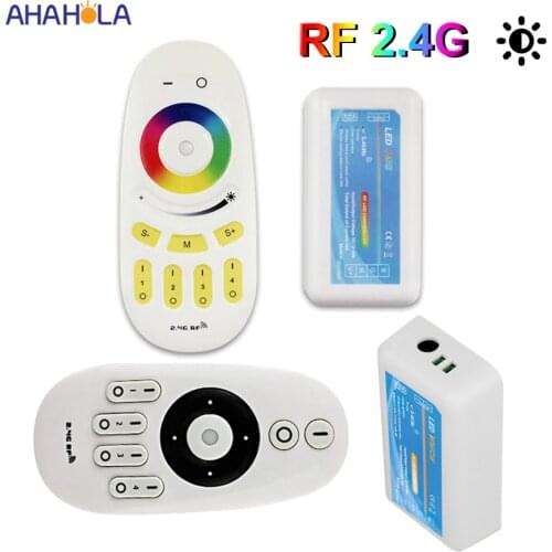 Touch 2.4G IR Remote Control Led Controller 12v 144W 24V 288W RGBW Rgb Controller Dimmer for Led Tape Controlador