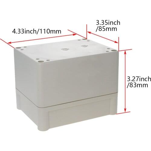 Fielect Waterproof Junction Box with Screw Rubber Ring IP65 115*90*68/200*120*75/263*185*60/290*210*100/100*68*50/180*130*63mm
