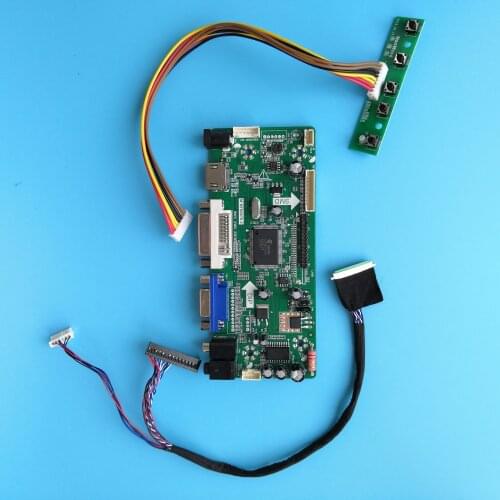 Kit for display LTN156AT35-P01 Panel 15.6" Screen 1366X768 LCD LED HDMI Controller board VGA Audio DVI DIY monitor LVDS