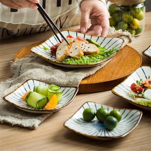 2Pcs/Set Japanese Style Ceramic Small Seasoning Bowl Restaurant Flavor Sauce Dish Household Salad Dessert Dish Kitchen Tableware
