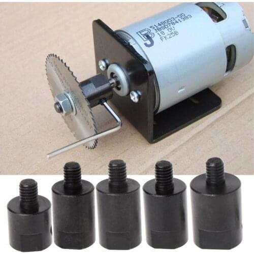 3.17/4/5/6/8mm Axle Motor Shaft Coupler Sleeve Saw Blade Coupling Chuck Adapter