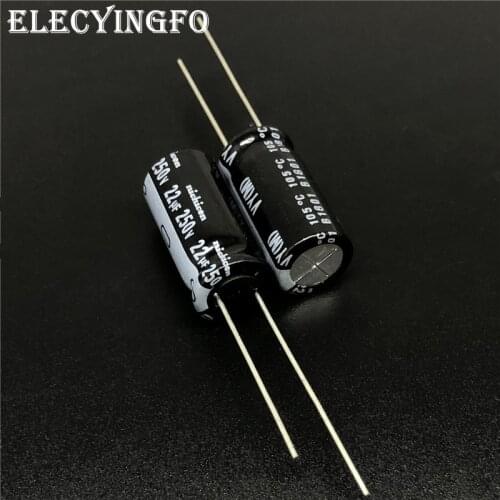 5pcs/50pcs 22uF 250V22UF NICHICON VY Series 10x20mm Wide Temperature Range 250V22uF Aluminum Electrolytic Capacitor