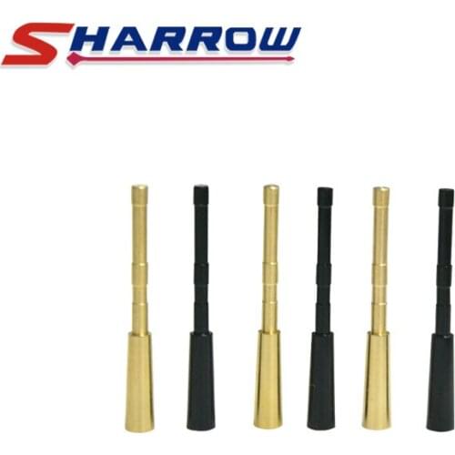 6 Pcs Archery Adapter 4.2mm Aluminum and Copper Connecting Arrows and Interpolation Arrowheads For Stable Shooting Hunting