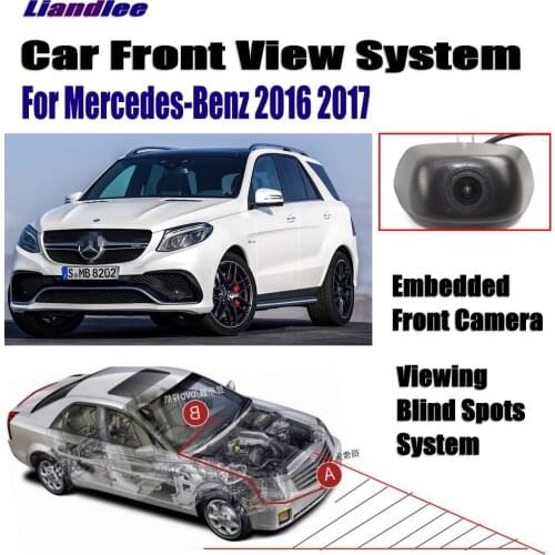 Car Front View Camera For Mercedes Benz 2016 2017 Not Rear View Backup Parking CAM HD CCD Night Vision