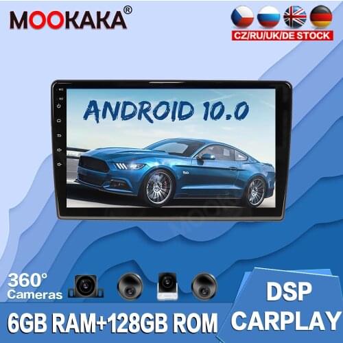 For Toyota Wish 2010-2018 Android 10.0 128G Car Multimedia Player Radio GPS Navigation Auto Stereo Recorder Head Unit Audio