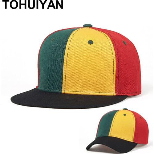 Unisex Multicolor Baseball Cap Men Brand Bone Snapback Hat Women Streetwear Hip Hop Hats Fashion Strapback Sun Caps for Male