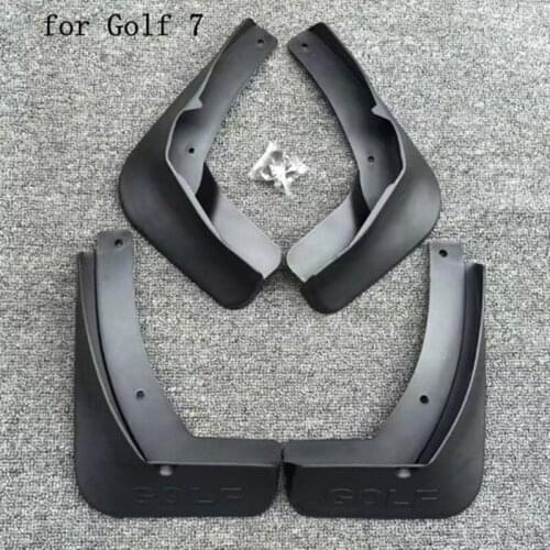 Car accessories car plastic Mud Flaps Splash Guard fender for Golf 7 MK7 2014-2016 Car styling