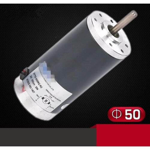 DC ZYTD-50SRZ-R2 12V 24V 50mm DIA Micro-Motors Reversible Adjustable Speed 2000RPM-8000RPM