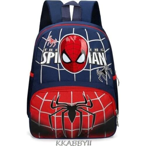 Disney princess Spiderman childrens backpack kids school bag kindergarten girls Cute schoolbag