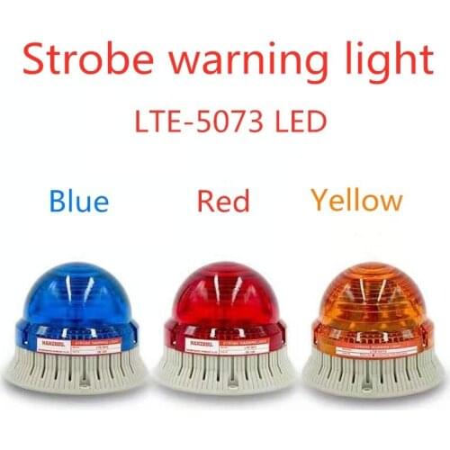 LTE-5073 LED small strobe warning light Mechanical equipment indicator Three colors optional