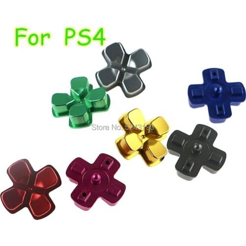 Metal D-pad Action Button Cross Dpad direction Key Repair Replacement for Playstation Dualshock 4 PS4 DS4 Gamepad Controller