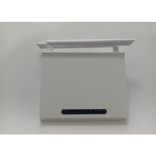 100% New 5pcs/lot ONT ONU XPON 1GE+1FE+WiFi ONU ONT for FTTH modem,ont Termina English version no power for OLT