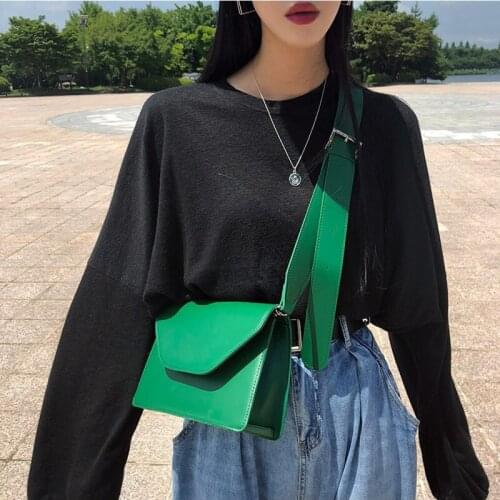 RanHuang New Arrive 2020 Women Pu Leather Shoulder Bags Girls Brief Flap Womens Casual Messenger Bags Crossbody Bags