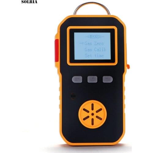 0-100PPm K-100A Ozone Gas Tester Portable Digital Display USB Industrial-grade Sensor with Sound Light Shock Alarm Gas Analyzer