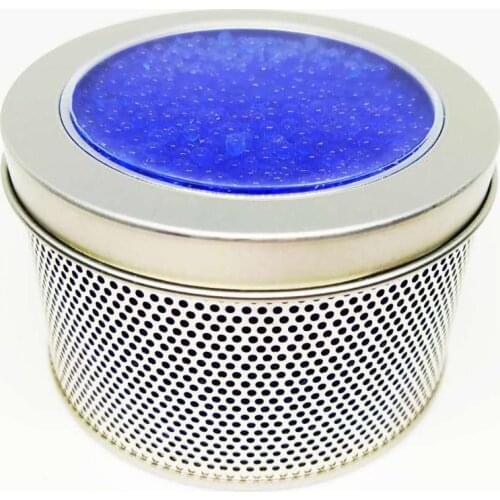 Bule Orange Reusable Silica gel Canister Indicating Silica Gel Moisture Absorber Desiccant Dehumidifier
