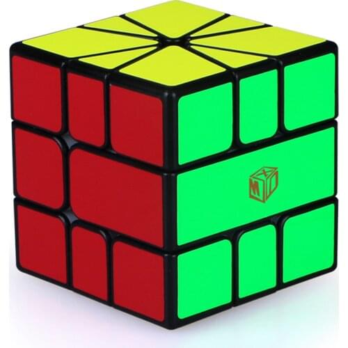 ZY-Wisdom SQ1 3x3x3 Magnetic Rubix Cube Puzzle Magic Cubes Educational Toys For Children And Adult Stress Reliever