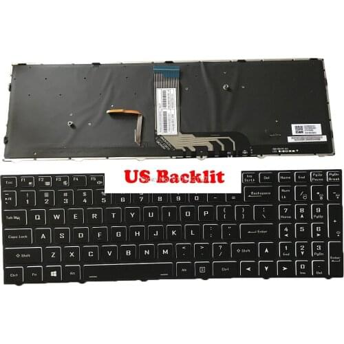 Backlit US JP Keyboard For CLEVO PB50 PB51 PB70 PB71 CVM18H930094301 6-80-N15Z3-01A-1 For Hasee Z9 CT7PK Z7 CT7 Pro G9 CT7PK