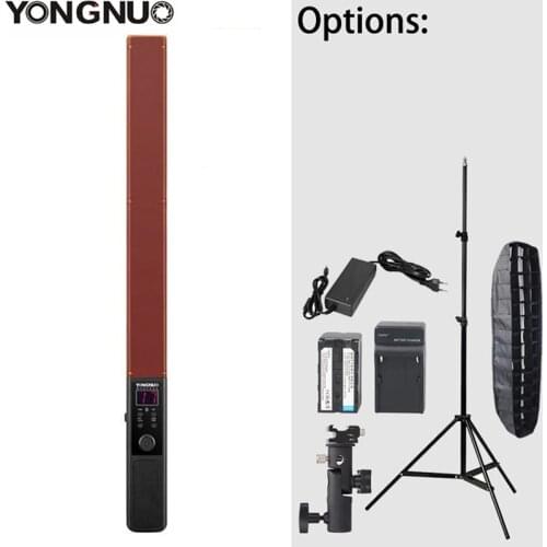 Yongnuo YN360 LED ICE Stick Video Light Handheld LED Photographic Studio Lighting Bi-color 5500k RGB Color Temperature