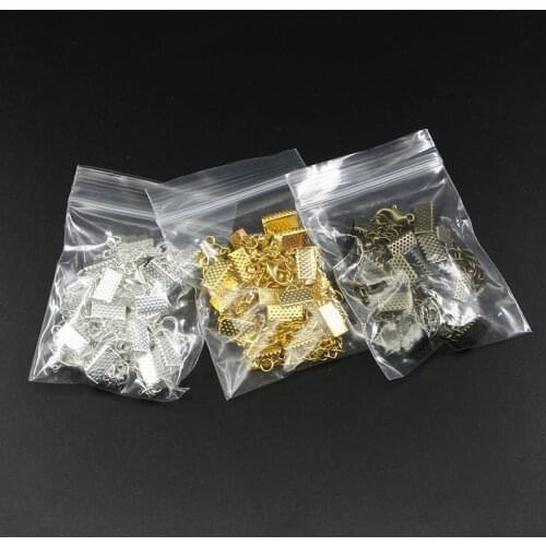 20pcs/Lot Extension Chain Tail Chain Droplets Rope Clip Buckle Horse Buckle Clip DIY Handmade Jewelry Accessories Lobster Clasp