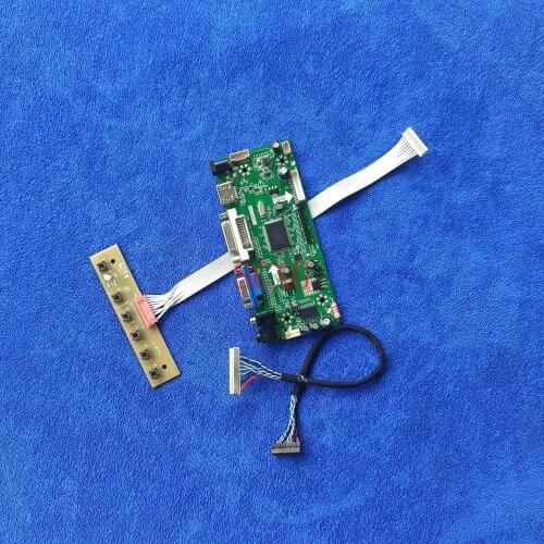 1024*600 HDMI-compatible VGA DVI LCD/LED For CLAA089NA0ACW/CLAA089NA0BCW Kit Monitor MNT68676 drive controller board LVDS 30-Pin