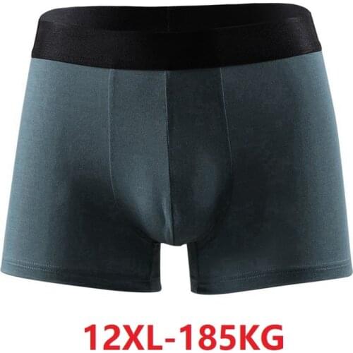 Summer men plus size Boxer 10XL 12XL Breathable soft oversize Underwear cotton Boxer elasticity hole loose 7XL 8XL 9XL 66 68 70