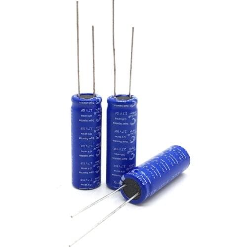 2.7V10F Farad capacitor 6pcs / group 16V1.6F super capacitor 16V1F 16V2F backup power battery