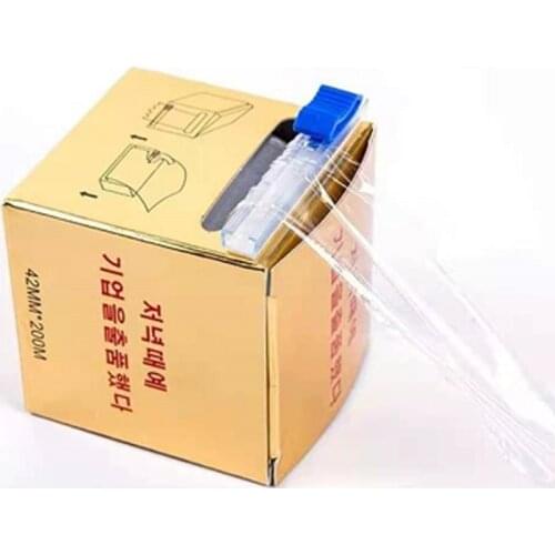 2 Roll Tattoo Clear Wrap Cover Preservative Film Microblading Plastic Semi Permanent Makeup Tattoo Eyebrow Protect Accessory