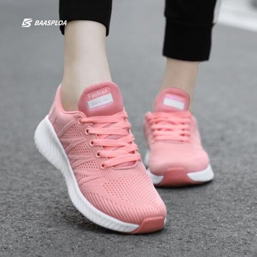 2021 Sneaker Brand Lace-up Shoes Non-Slip Wear-Resistant Soft Runing Shoes Tennis Plus Size 35-48 Sports Sneakers For Woman