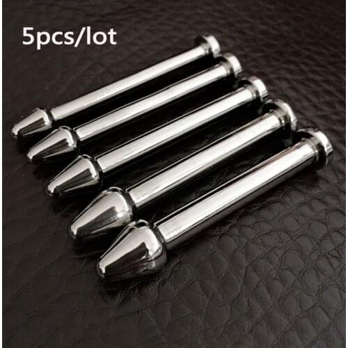 5pcs Stainless Steel Urethral Dilator Set Male Penis Plug Stimulation Urethra Sounding Rod Sex Toys For Men Cbt Masturbator