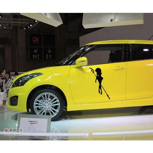 58cm x 36.25cm 2 x Sailor Moon Sailor Saturn Funny Graphical (one For Each Side) Car Window Door Sticker Vinyl Decal 9 Colors