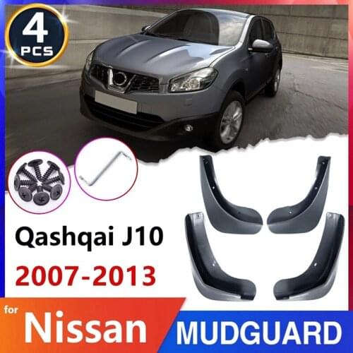 AU05 -Car Mud Flaps Fender Mudguard Splash Guards for Nissan Qashqai J10 2007-2013