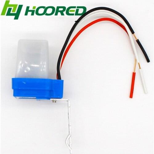 Automatic Photocell street Light Switch DC AC 220V 50-60Hz 10A Photo Control Photoswitch Sensor Switch