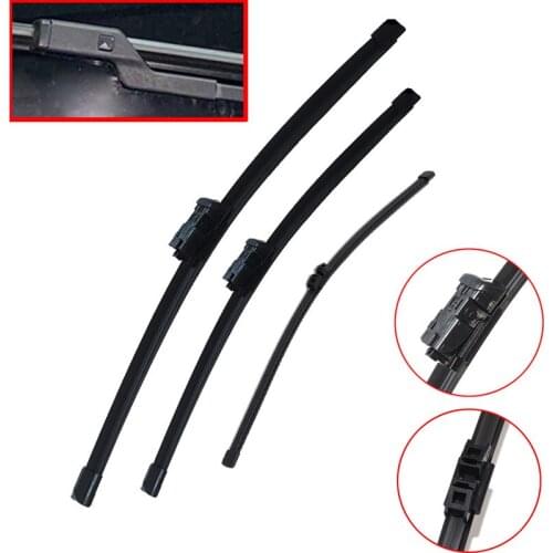 Car front & rear Windshield Windscreen Wiper Blades set For BMW X5 E70 2012-2013 Window Wiper