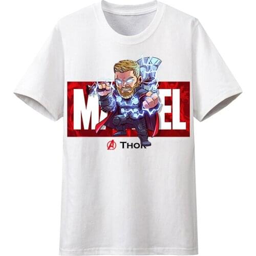 Marvel The Avengers Child Boy Girl Cartoon Printed Graphic T-shirt Short Sleeve Round Anime Shirt Boutique Childrens Clothing
