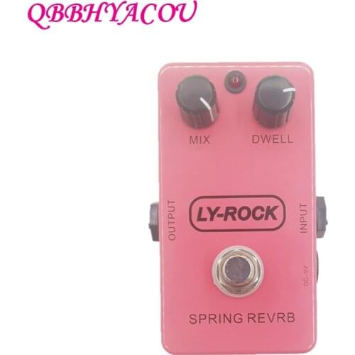 LY-Rock Electric Guitar Reverb Spring Chicken Pedal Effector Spring Reverb