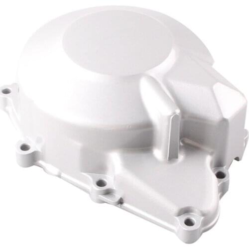 For Yamaha YZF R6 Engine Stator Crank Case Generator Cover Crankcase 1999 2000 2001 2002 CNC Aluminum Motorcycle Bike Silver