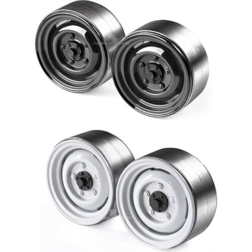 1.9inch Beadlock Wheel Hubs Rims for 1/10 RC Crawler Traxxas TRX4 Defender Bronco Axial SCX10 CC01RC Car Parts