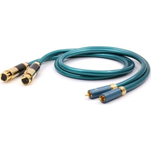 Ortofon 8nx Occ Copper Hifi 2 Rca To 2 Xlr Cable Hifi Xlr Female To Rca Male Cable