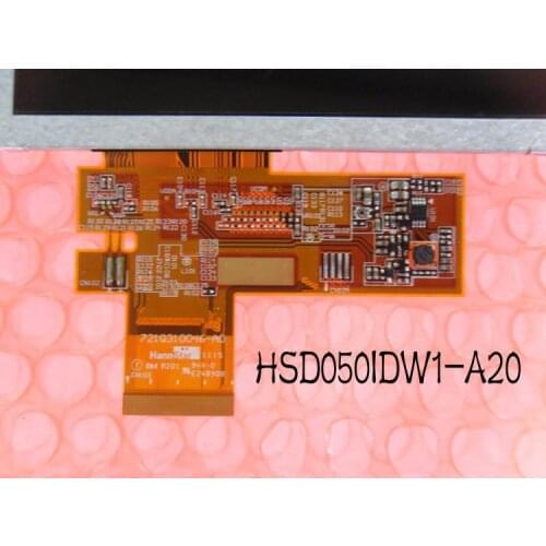 Original with touch screen 5.0 Inch LCD Panel HSD050IDW1-A20 LCD display with TP for GPS LCD Display for GPS MP5 MID