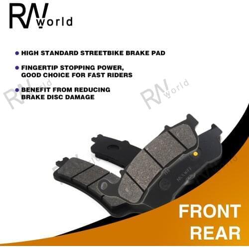 Motorcycle Front and Rear Brake Pads Accessories For HONDA ST 1300 A8 A9 AA Pan European-ABS Model 2008 2009 2010 2011 2012 2013