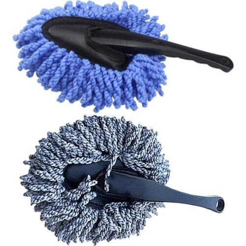 Auto Super Soft Microfiber Car Duster Mop Interior and Exterior Cleaning Dirt Dust Brush Tool Car Detailing Cleaning Tool