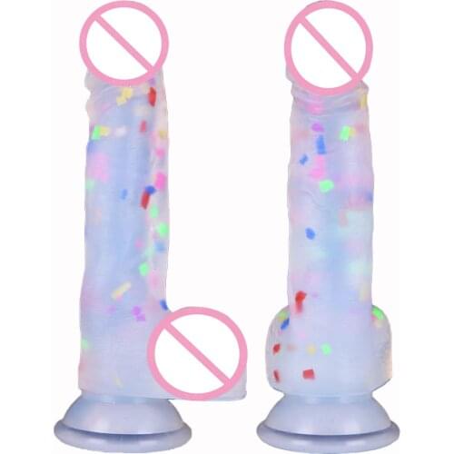 Jelly Strap On Dildo Realistic Dildo Strapon Dildo Panties Anal Plug Gay Adult Game Sex Toys for Lesbian Women Dick Masturbation