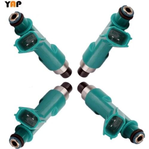 NEW Fuel Injector (4) FOR TOYOTA CAMRY RAV4 SOIARA HIGHLANDER COROLLA MATRI XATRIX 2.4L 23250-28080 23209-28080 2004-2010