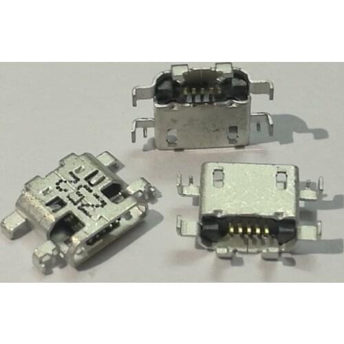 20pcs/lot mini usb connectors for LENOVO A8-50 A5500 A5500H 8" TABLET charging port micro usb jack socket dock plug power 5 pin