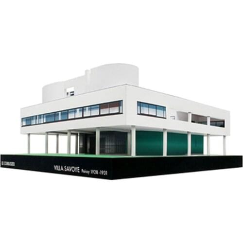 3D Stereo Paper Savoy Villa DIY Paper Model Building Paper Model Handmade Stereo Origami Home Decor Childrens Fun Gifts