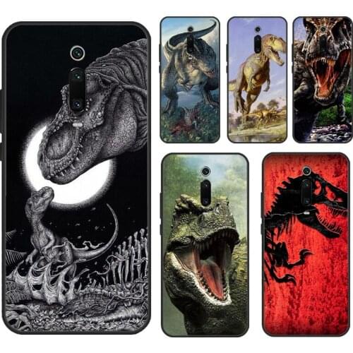 Jurassic Dinosaur Pattern For POCO F3 F1 F2 M3 X3 Pro Phone Case For Xiaomi Mi 11 Ultra Mi Note 10 Lite 9T 10T Pro