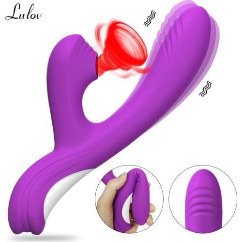 Sucker Oral Dildo Vibrator For Women Clit Clitoris Sucking Nipple Vagina Stimulator Female Masturbation Sex Toys Goods for Adult