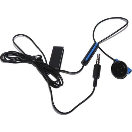 Headset Earbud Microphone Earpiece for PS4 Controller Headphones